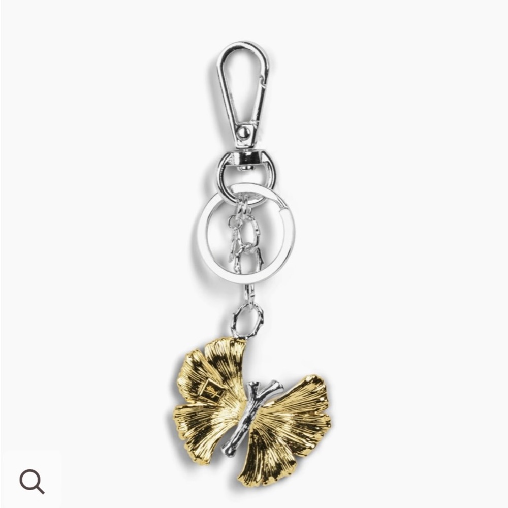 Michael Aram Gold Butterfly Keychain Pendant - Elegant Women's Accessory - Picture 13 of 13